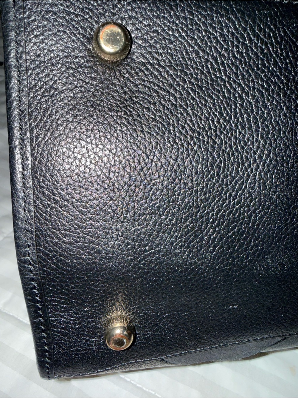Coach Leather & Suede Patchwork 2 Way Bag with Dustbag - Picture 14 of 15